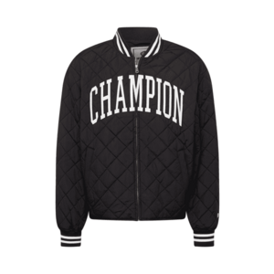 Champion Authentic Athletic Apparel Átmeneti dzseki fekete / fehér kép