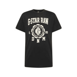 G-Star RAW Póló krém / fekete kép