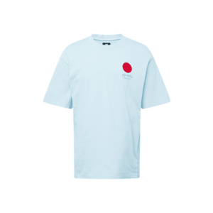 EDWIN Póló 'Japanese Sun' világoskék / piros kép