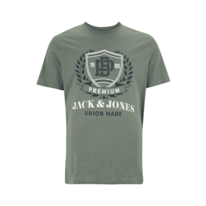 Jack & Jones Plus Póló 'CAMERON' benzin / fenyő / fehér kép