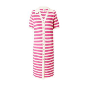 Y.A.S Kötött ruhák 'CROC' világos bézs / világos-rózsaszín kép