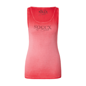 Soccx Top 'TA: MI' világos-rózsaszín / vörösáfonya / fekete kép