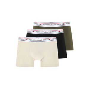 Tommy Jeans Boxeralsók bézs / olíva / fekete / fehér kép