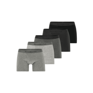 Abercrombie & Fitch Boxeralsók világosszürke / sötétszürke / szürke melír / fekete kép