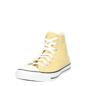 CONVERSE Magas szárú sportcipők 'Chuck Taylor All Star' sárga / fekete / fehér kép