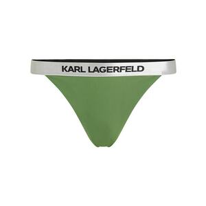 Karl Lagerfeld Bikini nadrágok szürke / zöld / fekete kép