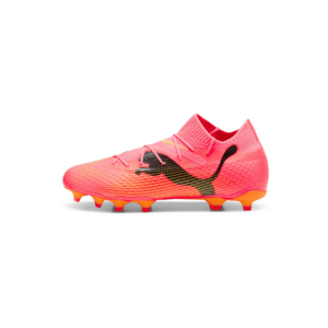 PUMA Futballcipők 'Future 7 Pro' narancs / világos-rózsaszín / fekete kép