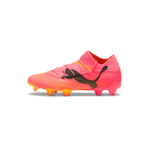 PUMA Futballcipők 'FUTURE 7 ULTIMATE' világos sárga / rózsaszín / fekete kép