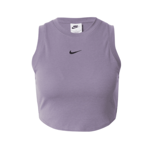 Nike Sportswear Top 'ESSENTIAL' levendula / fekete kép