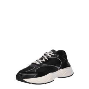 Karl Lagerfeld Rövid szárú sportcipők szürke / fekete / fehér kép