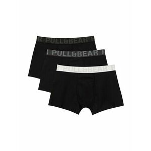 Pull&Bear Boxeralsók szürke / sötétszürke / fekete / fehér kép