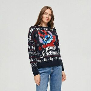 House - Jacquard pulóver Merry Stitchmas - Többszínű kép