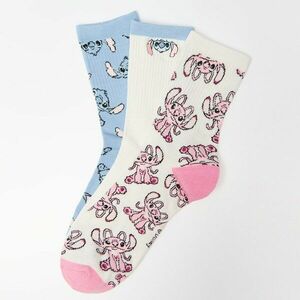 House - 3 pár hosszú szárú zokni Lilo and Stitch - Többszínű kép