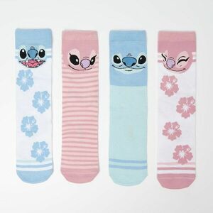 House - 4 pár zokni Lilo and Stitch - Többszínű kép