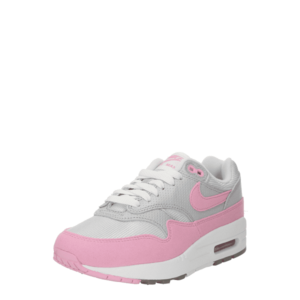Nike Sportswear Rövid szárú sportcipők 'AIR MAX 1 87' szürke / rózsaszín / fehér kép