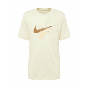 Nike Sportswear Póló 'SWOOSH' ekrü / barna / menta / narancs kép