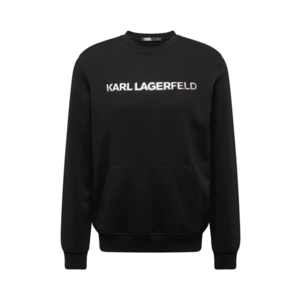 Karl Lagerfeld Tréning póló sötétszürke / fekete / piszkosfehér kép