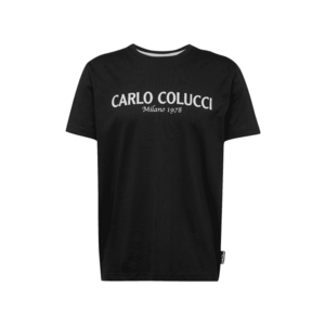 Carlo Colucci Póló 'Di Comun' fekete / fehér kép