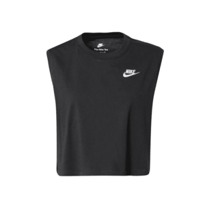 Nike Sportswear Top 'CLUB' fekete / fehér kép