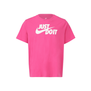 Nike Sportswear Póló 'Swoosh' világos-rózsaszín / fehér kép