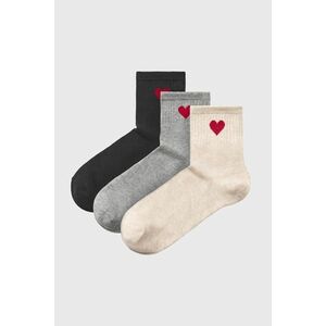 3PACK ONLY Heart bokazokni kép