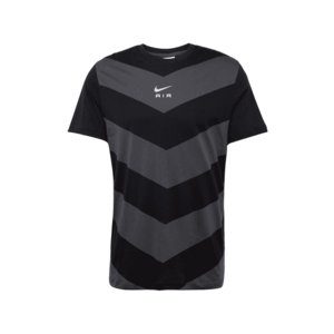 Nike Sportswear Póló 'AIR' szürke / őszibarack / fekete / fehér kép