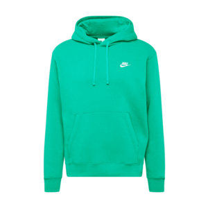Nike Sportswear Tréning póló 'Club Fleece' zöld / fehér kép