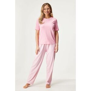 Pink Dream pamut pizsama, hosszú kép