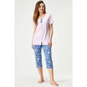 Lady szoptatós pamut pizsama, rövid kép