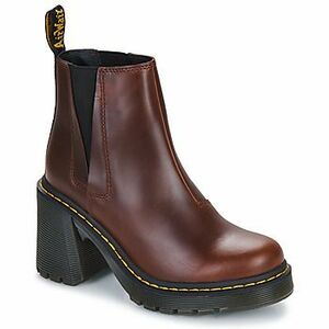 Bokacsizmák Dr. Martens Spence Dark Brown Classic Pull Up kép