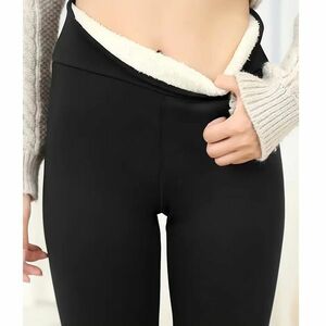 Bélelt Leggings-Fekete/XXXL KP30596 kép