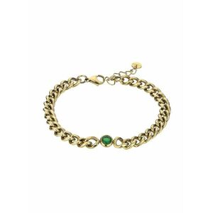 Marc Malone Marc Malone Bájos aranyozott karkötő Kendall Green Bracelet MCB23080G kép