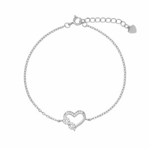 AGAIN Jewelry AGAIN Jewelry Gyengéd ezüst karkötő Infinity Love AJNR0017 kép