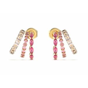 Guess Guess Női aranyozott fülbevaló Crazy Earrings JUBE03307JWYGPKT/U kép