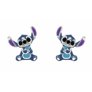 Disney Disney Ezüst bedugós fülbevaló Stitch Lilo & Stitch ES00037SRHL.CS kép