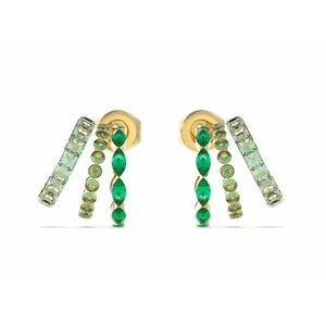 Guess Guess Női aranyozott fülbevaló Crazy Earrings JUBE03307JWYGGNT/U kép