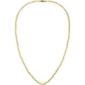 Tommy Hilfiger Tommy Hilfiger Bájos nyaklánc aranyozott acélból Ropse Chain 2790498 kép