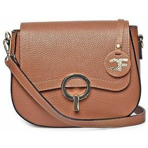 Carla Ferreri Carla Ferreri Női bőr crossbody kézitáska CF1885 Cognac kép