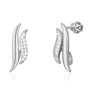 JVD JVD Bájos ezüst fülbevaló cirkónium kövekkel SVLE1784XH2BI00 kép