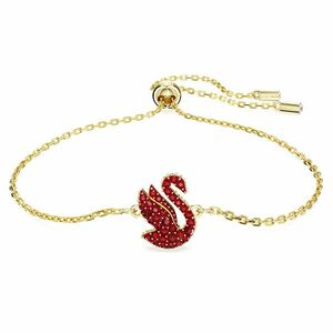 Swarovski Swarovski Gyönyörű aranyozott hattyú karkötő Iconic Swan 5656841 kép