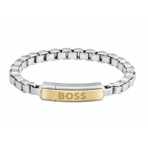 Hugo Boss Hugo Boss Időtlen férfi bicolor acél karkötő Devon 1580597 17, 5 cm kép