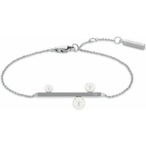 Calvin Klein Calvin Klein Elegáns acél karkötő gyöngyökkel Minimal Pearl 35000177 kép