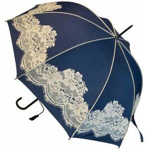 Blooming Brollies Blooming Brollies Női botesernyő Navy Vintage lace BCSVN kép