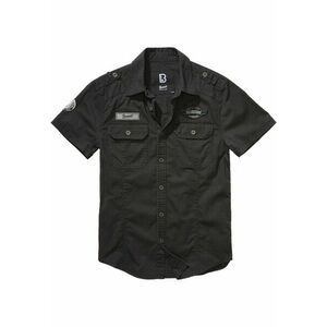 Brandit Luis Vintage Shirt Short Sleeve black kép