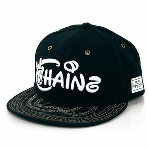 Cayler & Sons Chainz Black White Gold Snapback kép