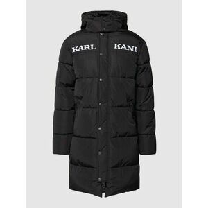 Karl Kani Retro Hooded Long Puffer Jacket black kép