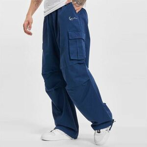 Nadrág Karl Kani Small Signature Washed Parachute Pants navy kép