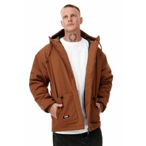 Mass Denim Jacket Worker Long brown kép