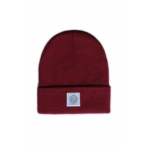 Mass Denim Patch Beanie claret kép