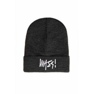 Mass Denim Signature Beanie dark heather grey kép